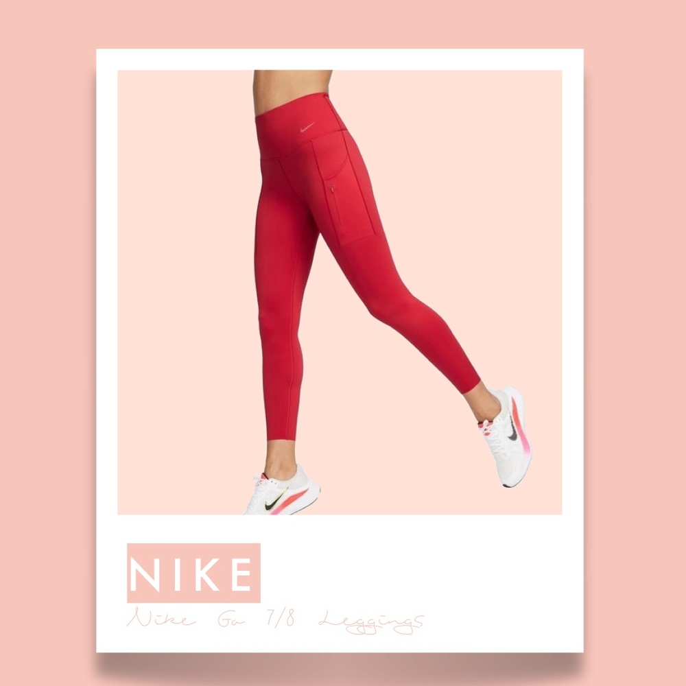 NIKE - Nike Go Firm-Support High-Waisted 7/8 Leggings With Pockets - NWT